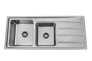 1 & 3/4 bowl with drainer