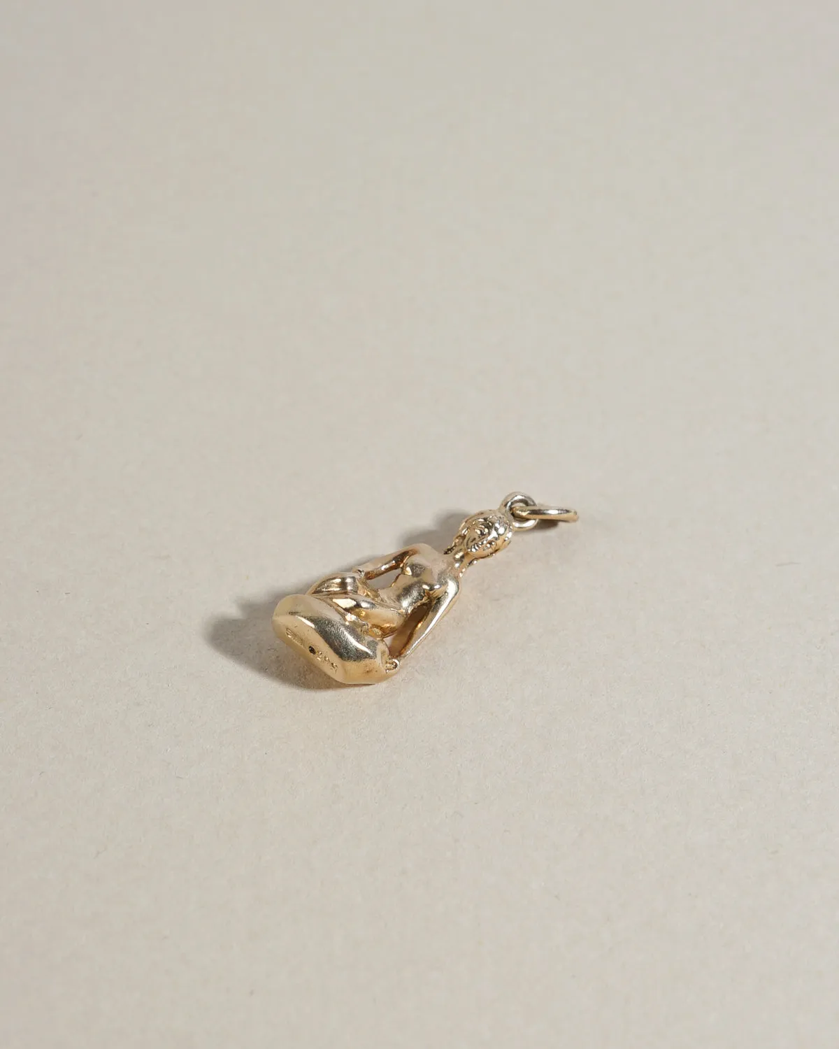 14k Gold Women Charm