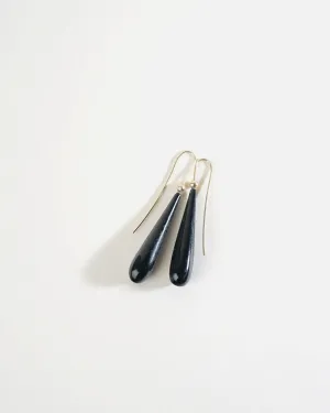 14k Gold x Onyx Earrings