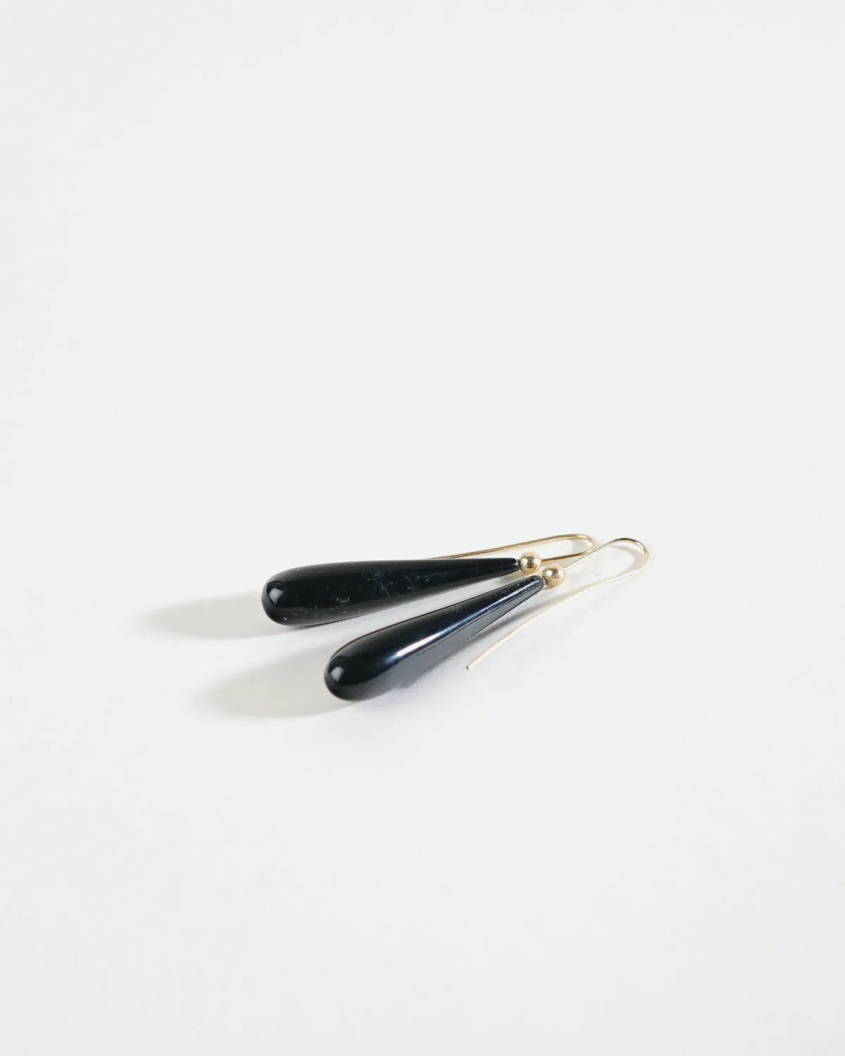 14k Gold x Onyx Earrings