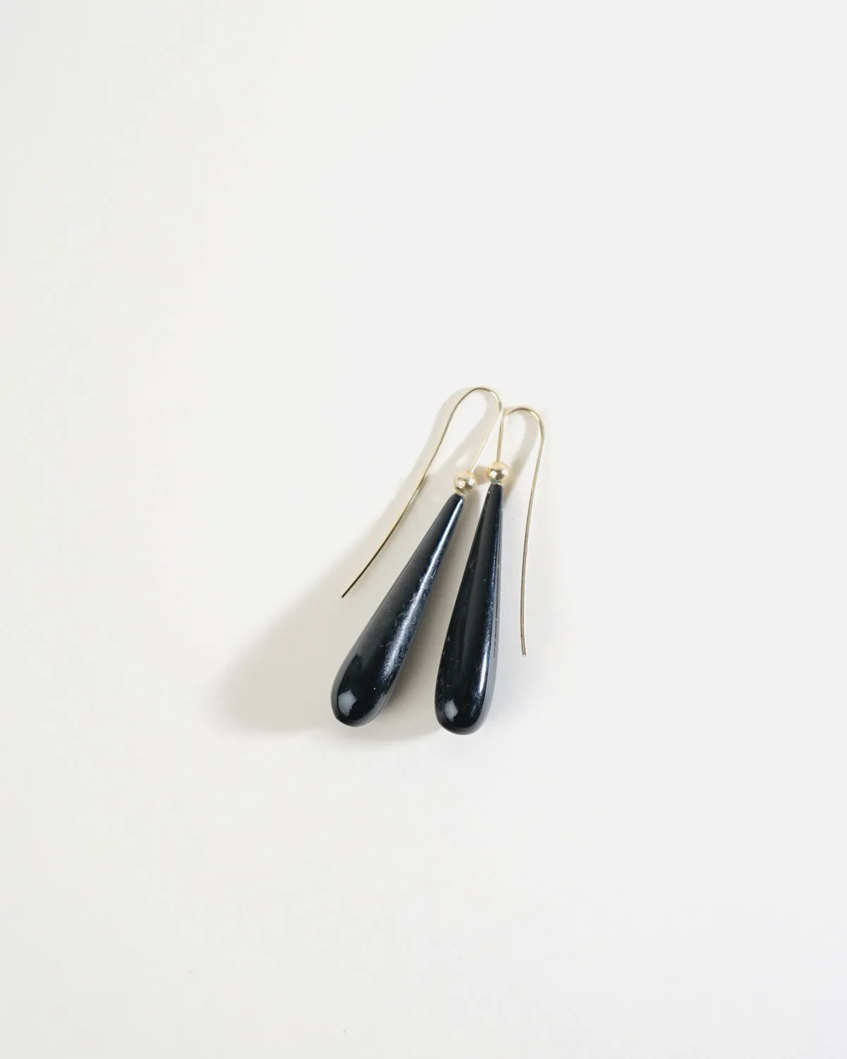 14k Gold x Onyx Earrings