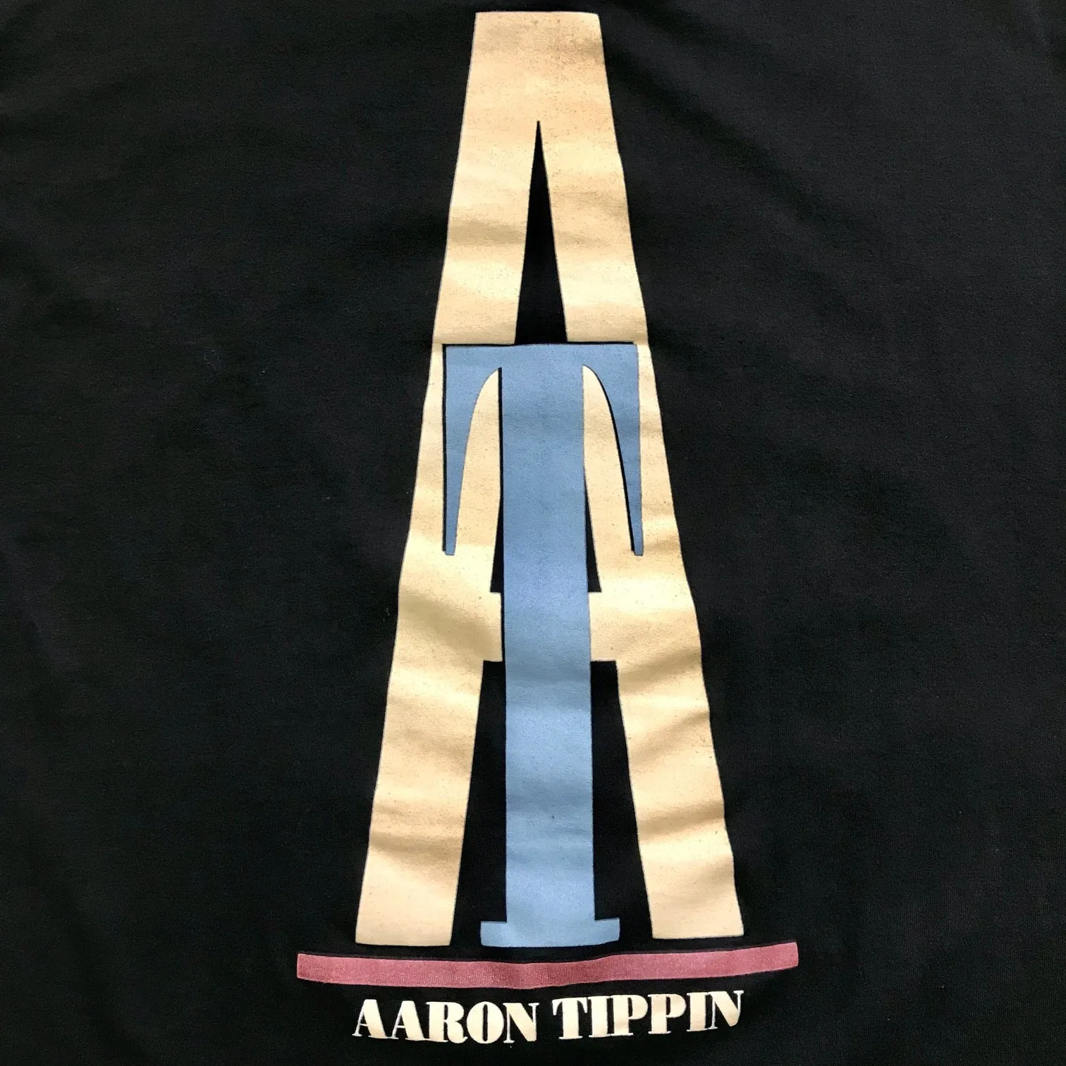 1992 Aaron Tippin Autographed Tee Size: XXL