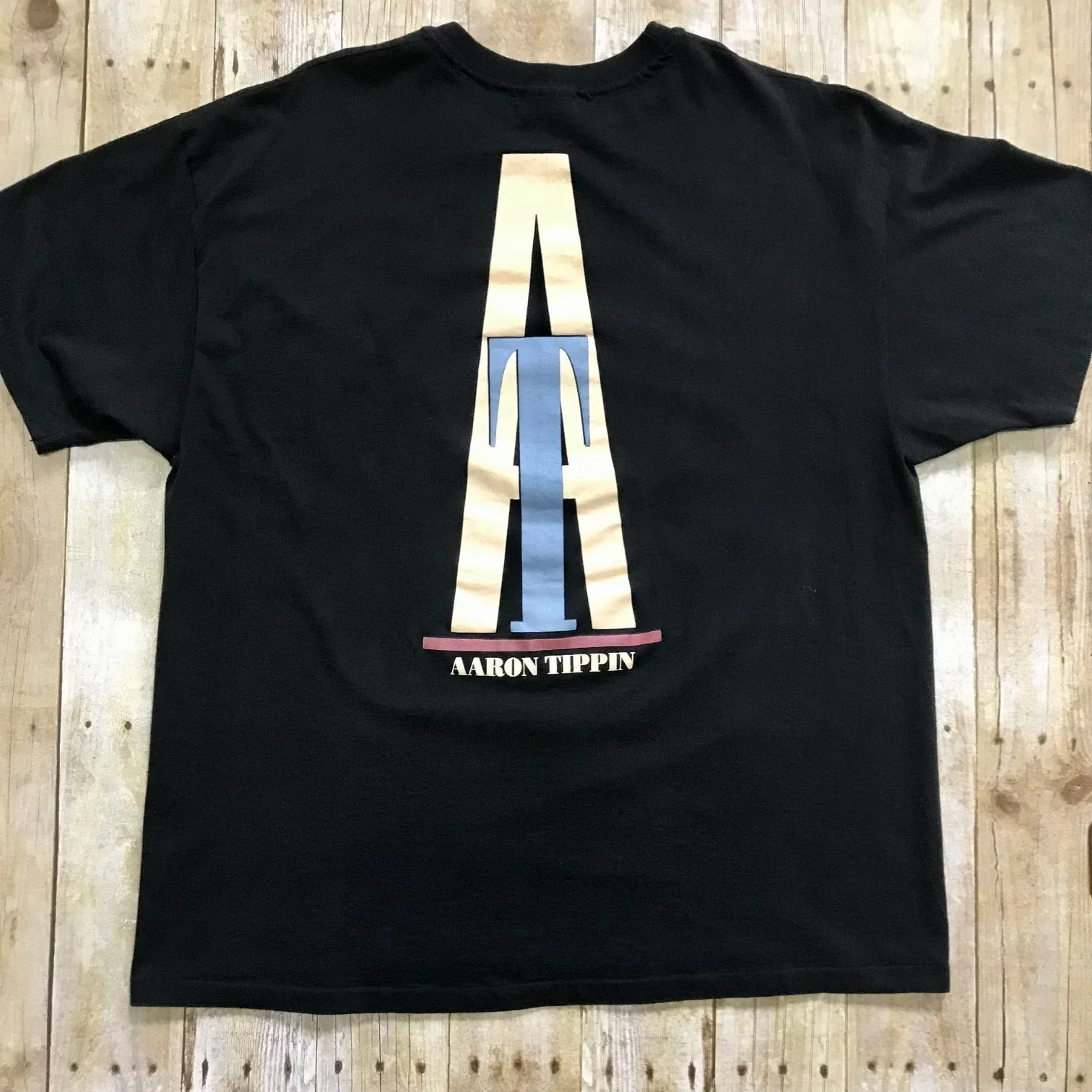 1992 Aaron Tippin Autographed Tee Size: XXL