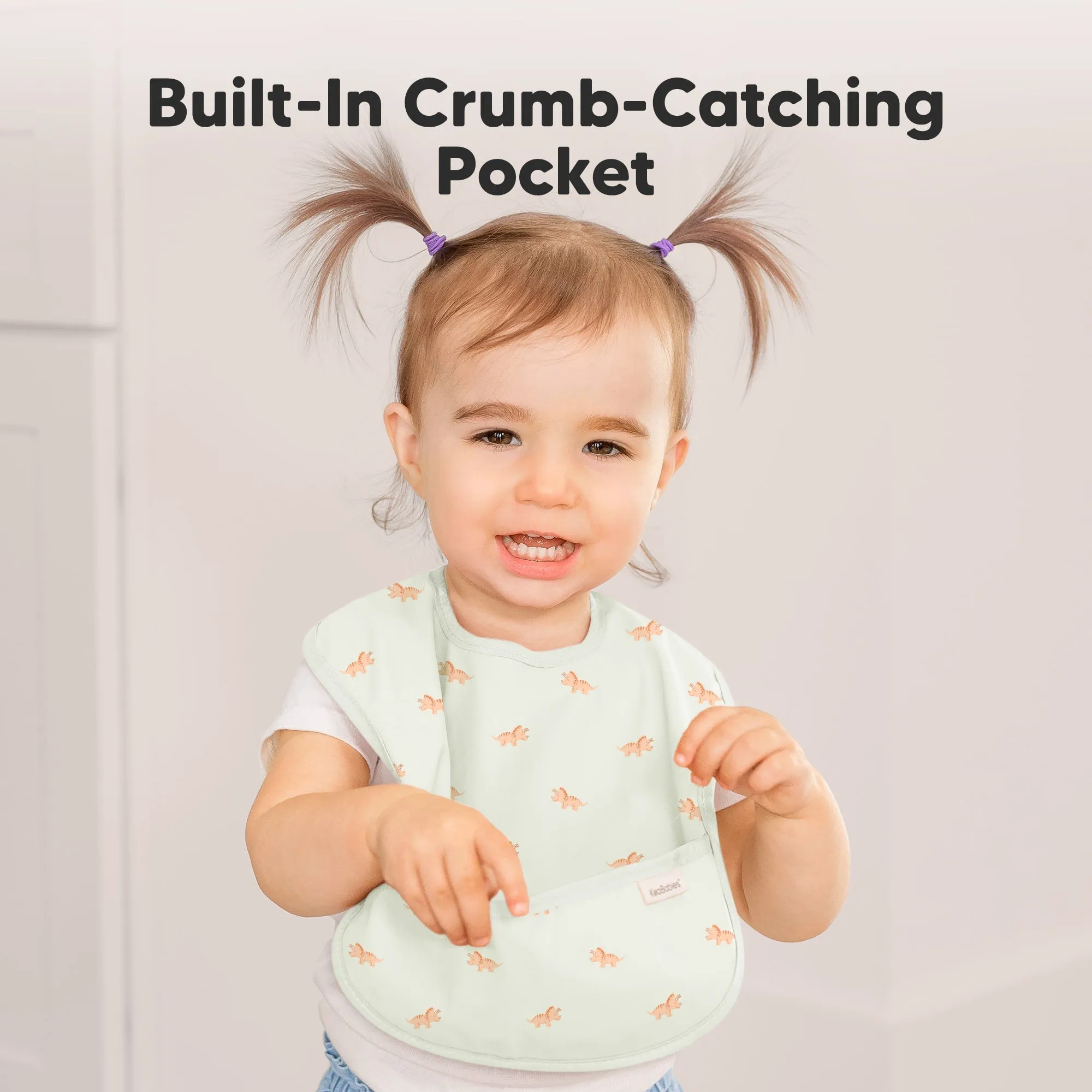 3-Pack Presto Waterproof Bibs (Roarsome)