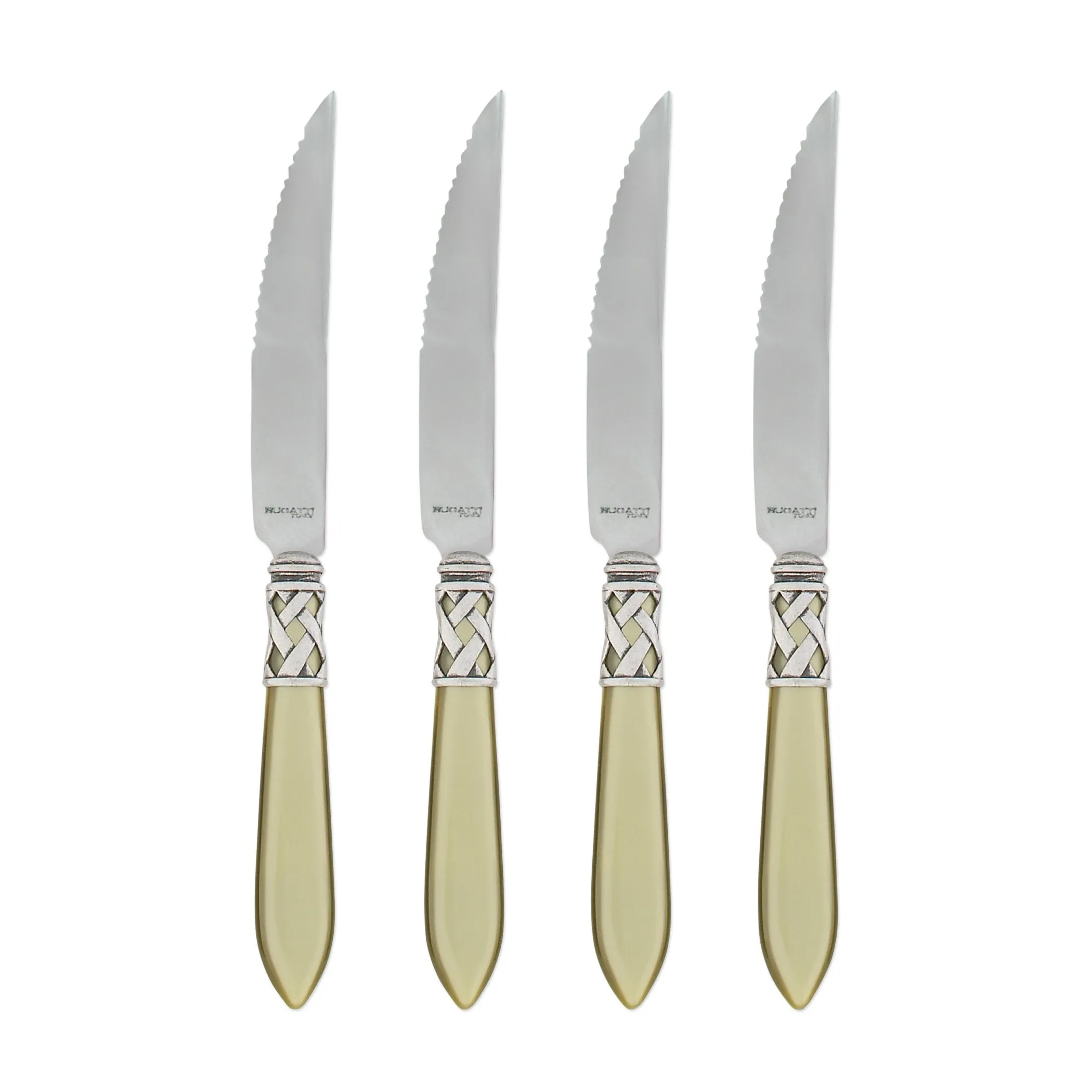 Aladdin Antique Chartreuse Steak Knives (Set of 4)
