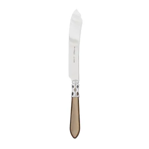 Aladdin Brilliant Taupe Cake Knife