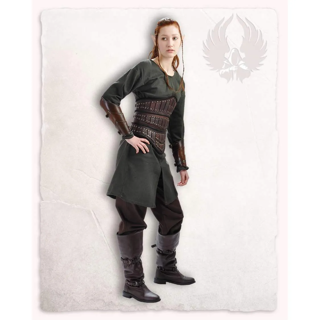 Alistair leather bracers