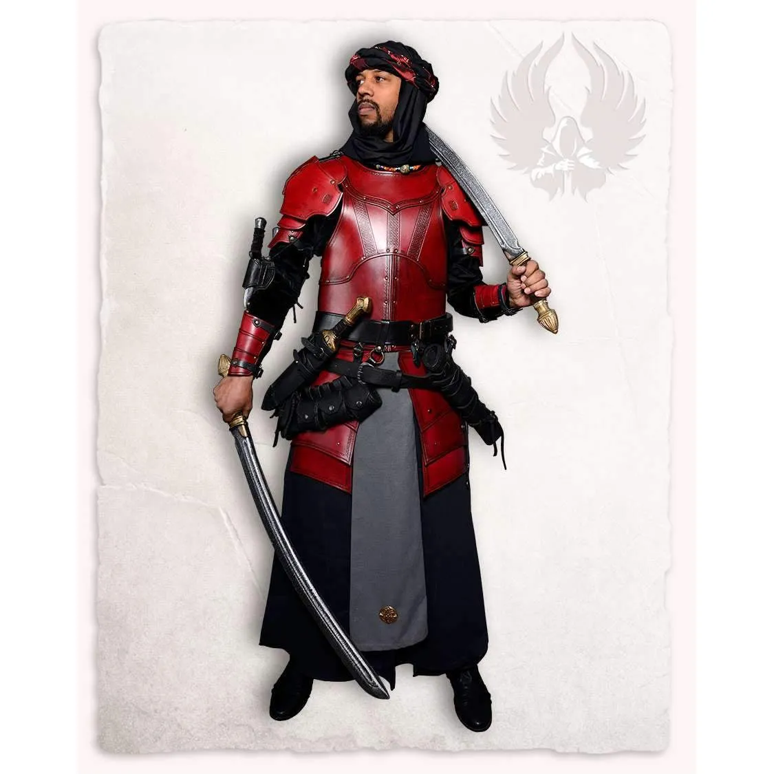 Alistair leather bracers