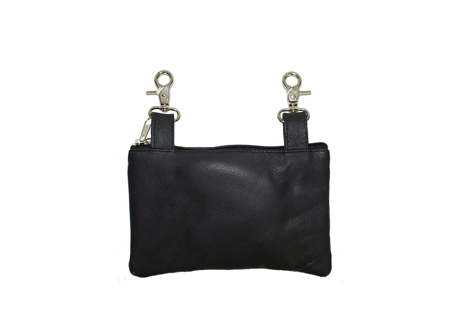 All Naked Cowhide Leather Purple Eagle Belt Bag