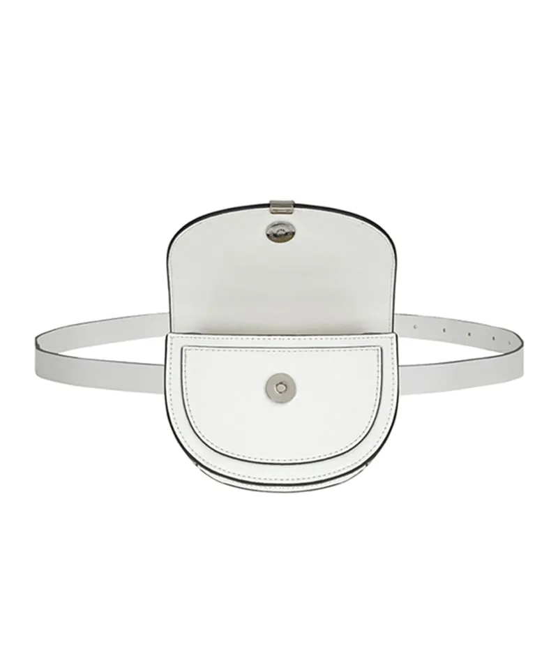Anell Golf Half Flap Bag - White