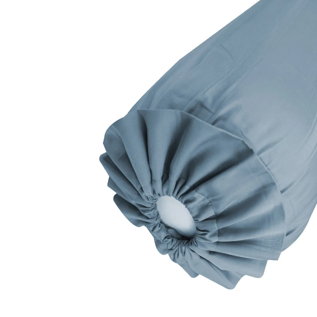 Ann Taylor 100% Combed Cotton Sateen Modern Ease 1pc Bolster Case -  980TC
