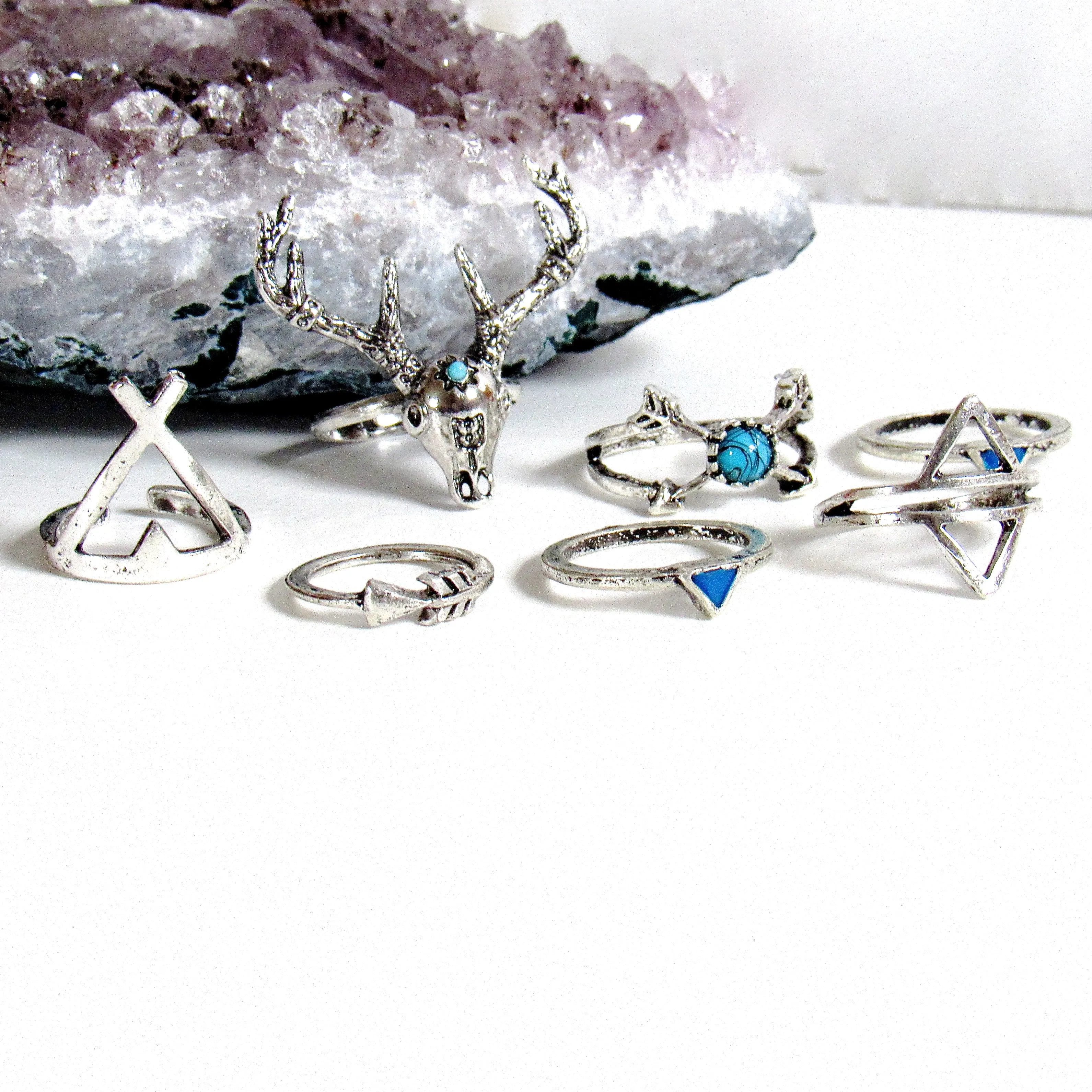 Antelope Ring Set (7 piece)