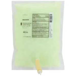 Antimicrobial Soap Lotion 800 mL Dispenser Refill Bag Herbal Scent - McKesson Brand Mfr# 53-28086-800