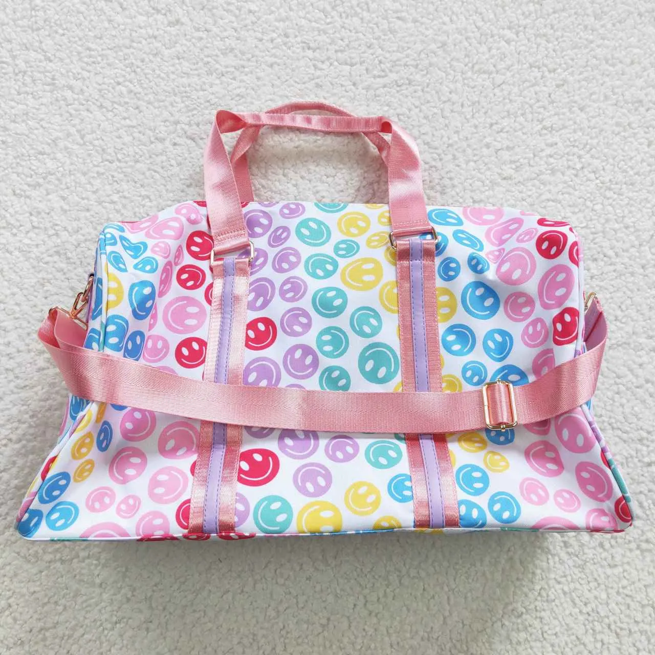 BA0068 western smile face bag RTS 7.8*10.6*18.5 inches  202501 RTS