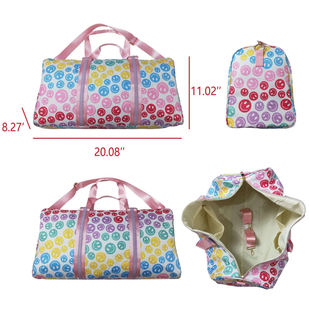BA0068 western smile face bag RTS 7.8*10.6*18.5 inches  202501 RTS