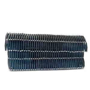 Black Fold Over Clutch
