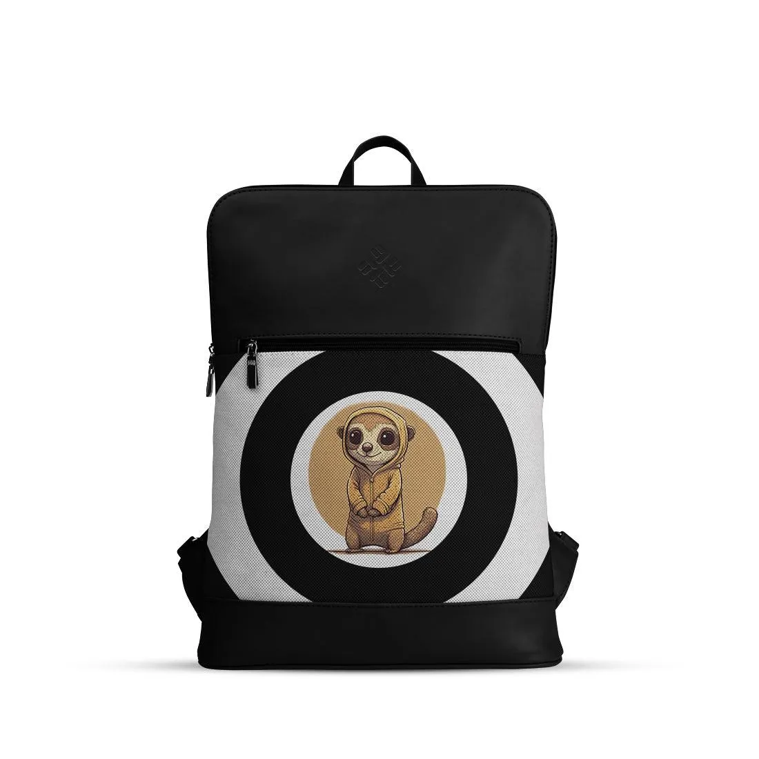 Black Orbit Laptop Backpack Meerkat