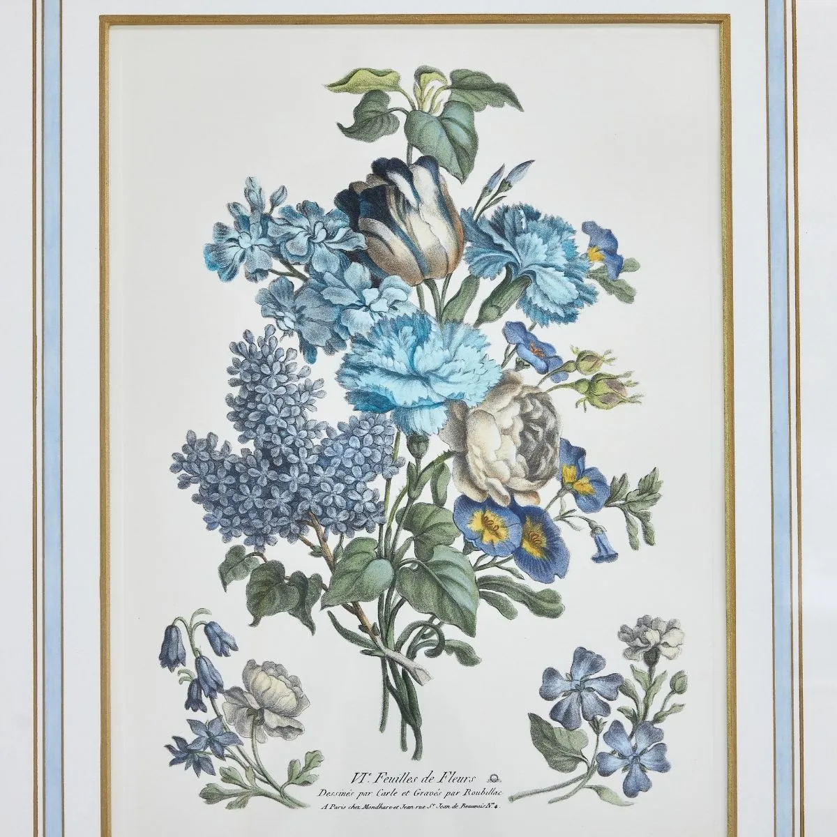 Blue Floral Bouquets 1