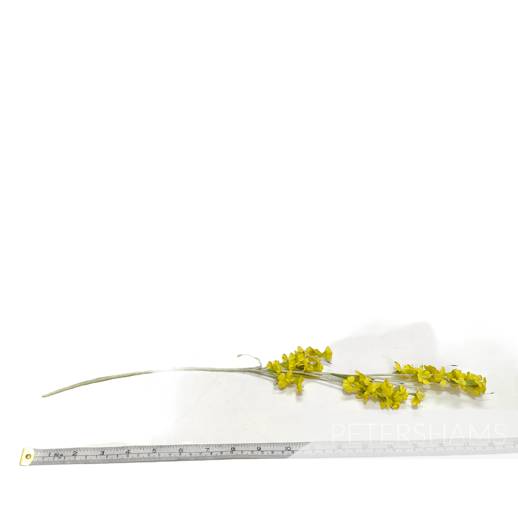 'Braylee' Vintage 1960s Cotton Petite Wired Flower Branch
