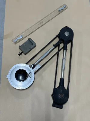 Bruning-Wallace Parallel Motion Protractor P-2792