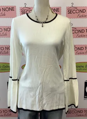 Calvin Klein Flare Sleeve Top (Size S)