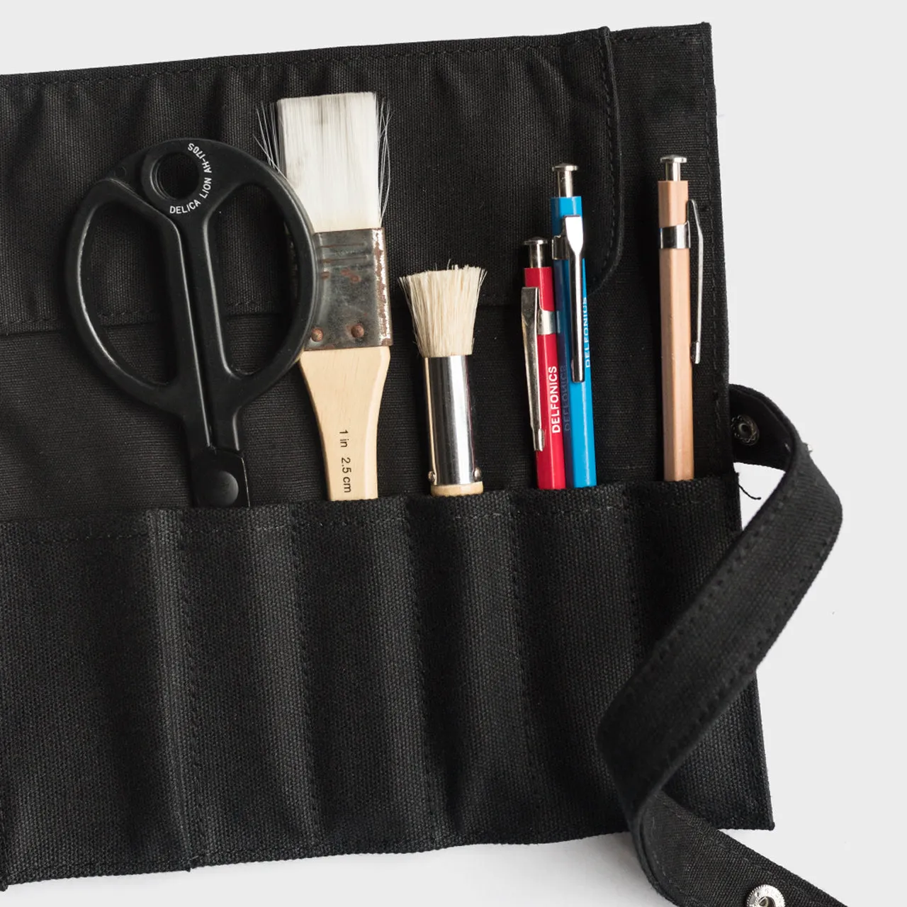 Canvas Roll Pencil Case