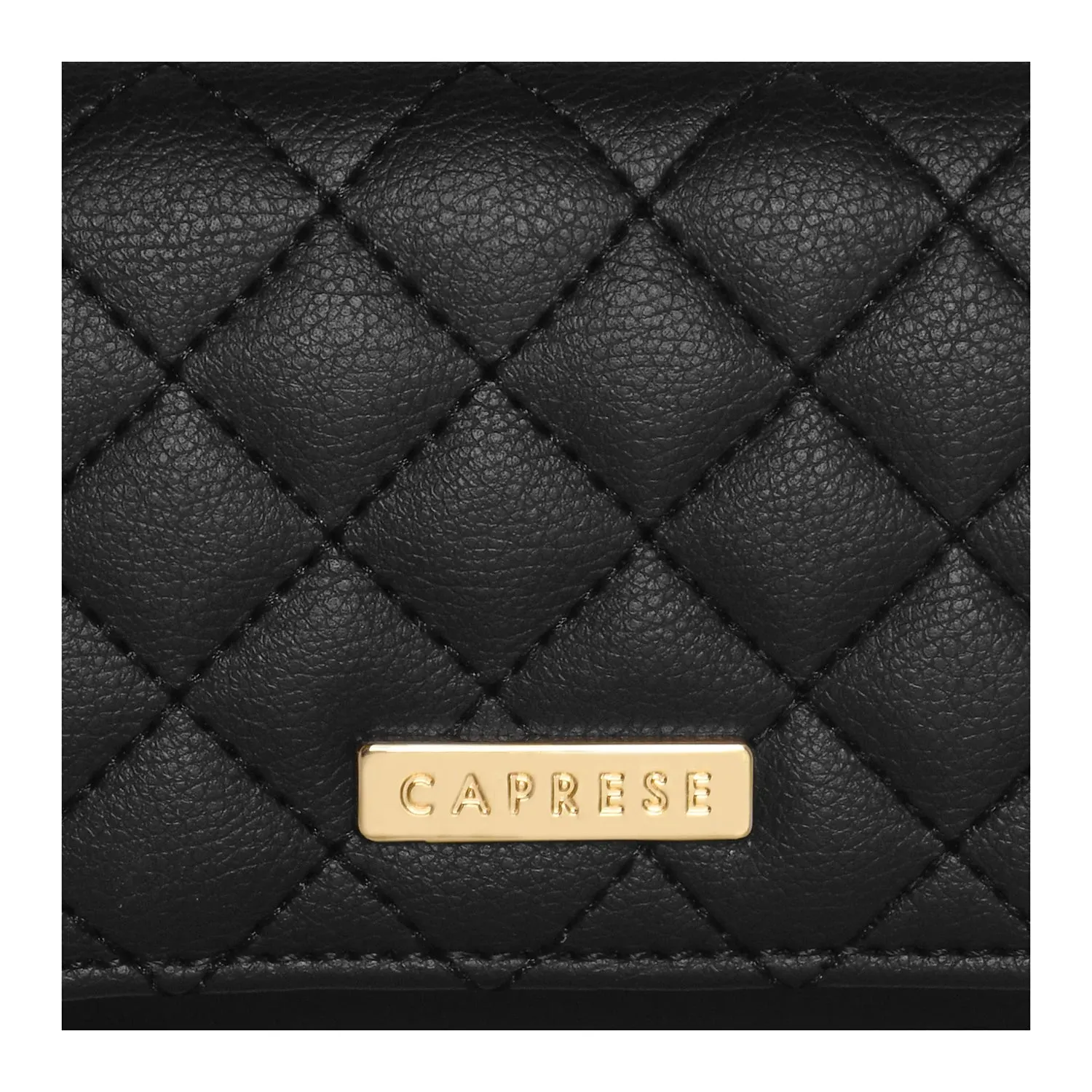 Caprese Erica Flap Wallet Small Black