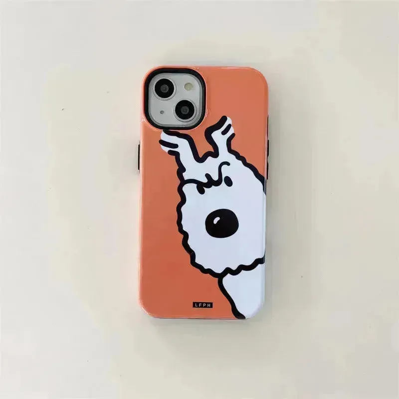 Cartoon Cute Probe Dog Phone Case