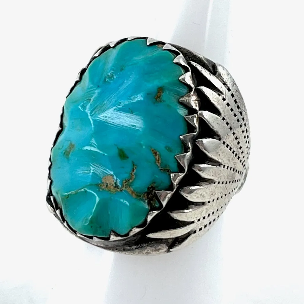 Carved Stone<br>By Robert Leekya<br>Size: 7.5