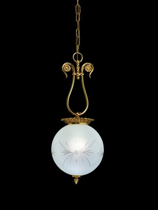 Cast Brass Ceiling Pendant