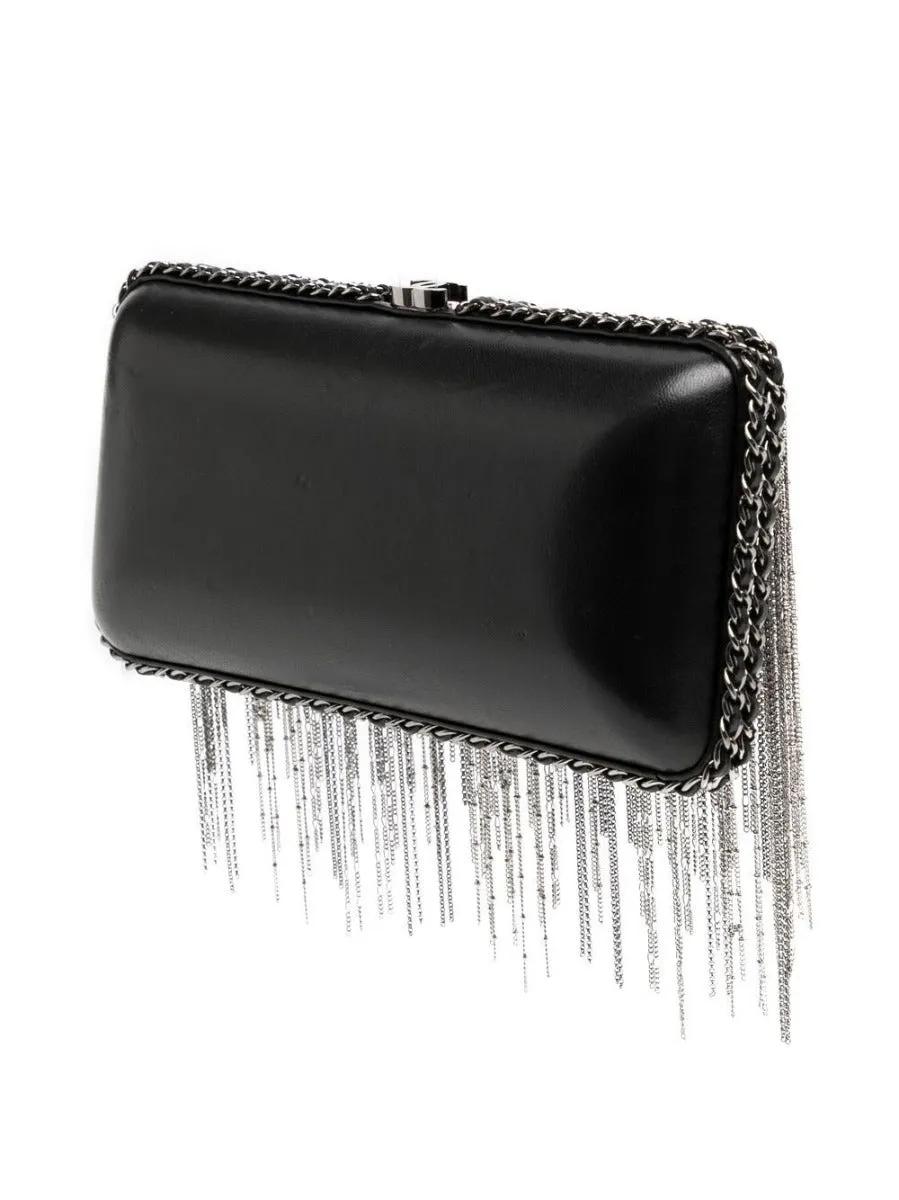 CHANEL Chain Detail Clutch Bag