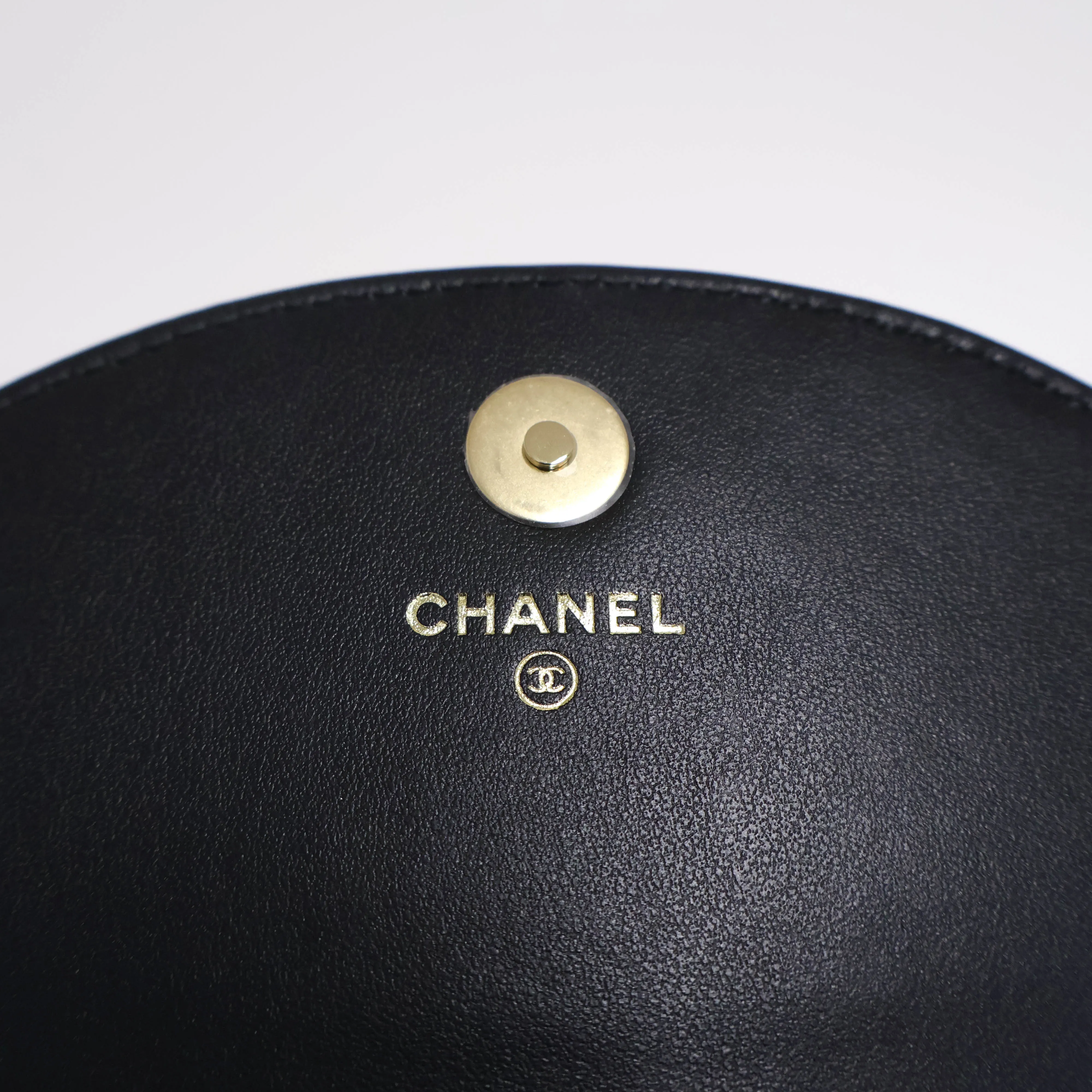 Chanel Flap Bag With Chain Black Star GHW