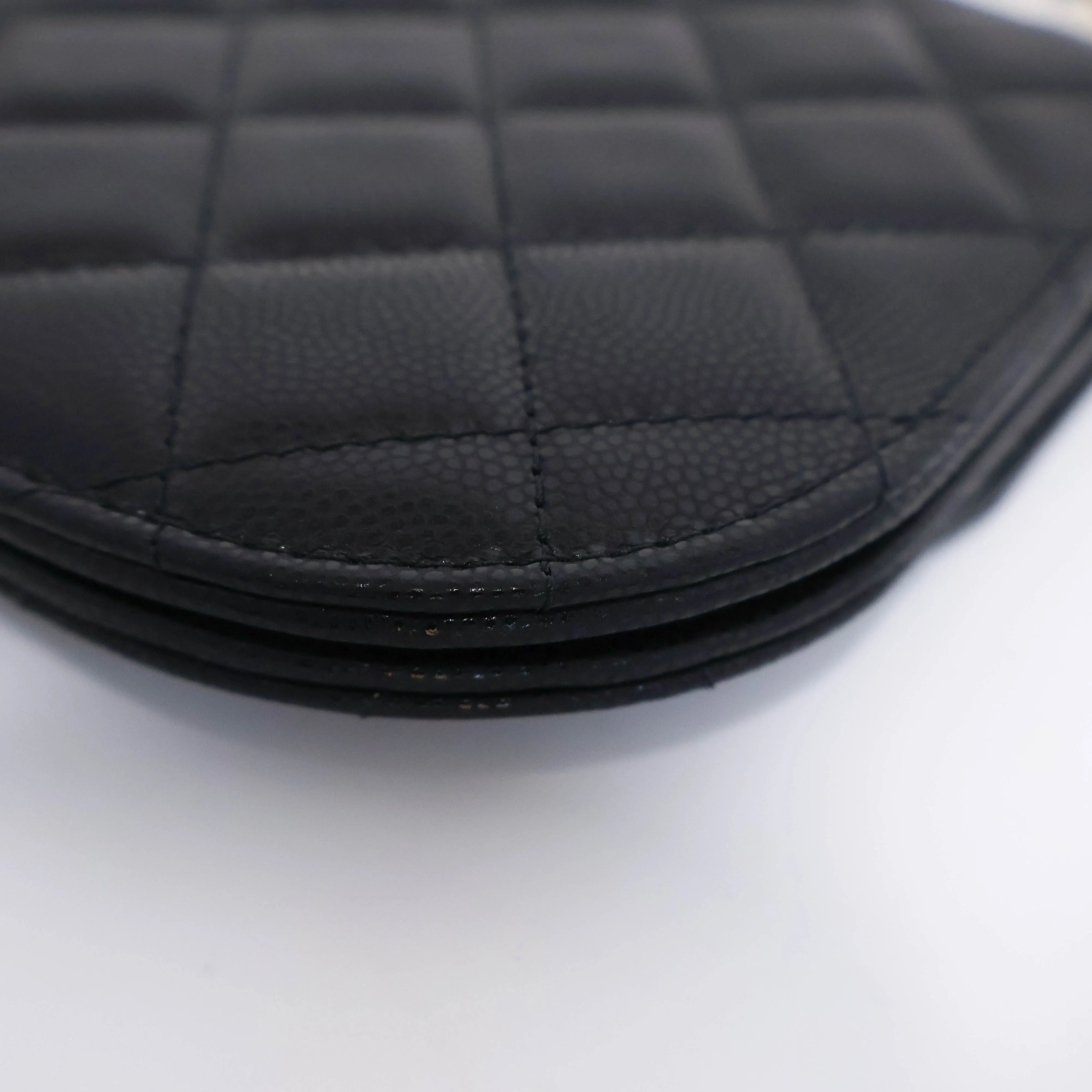 Chanel Flap Bag With Chain Black Star GHW
