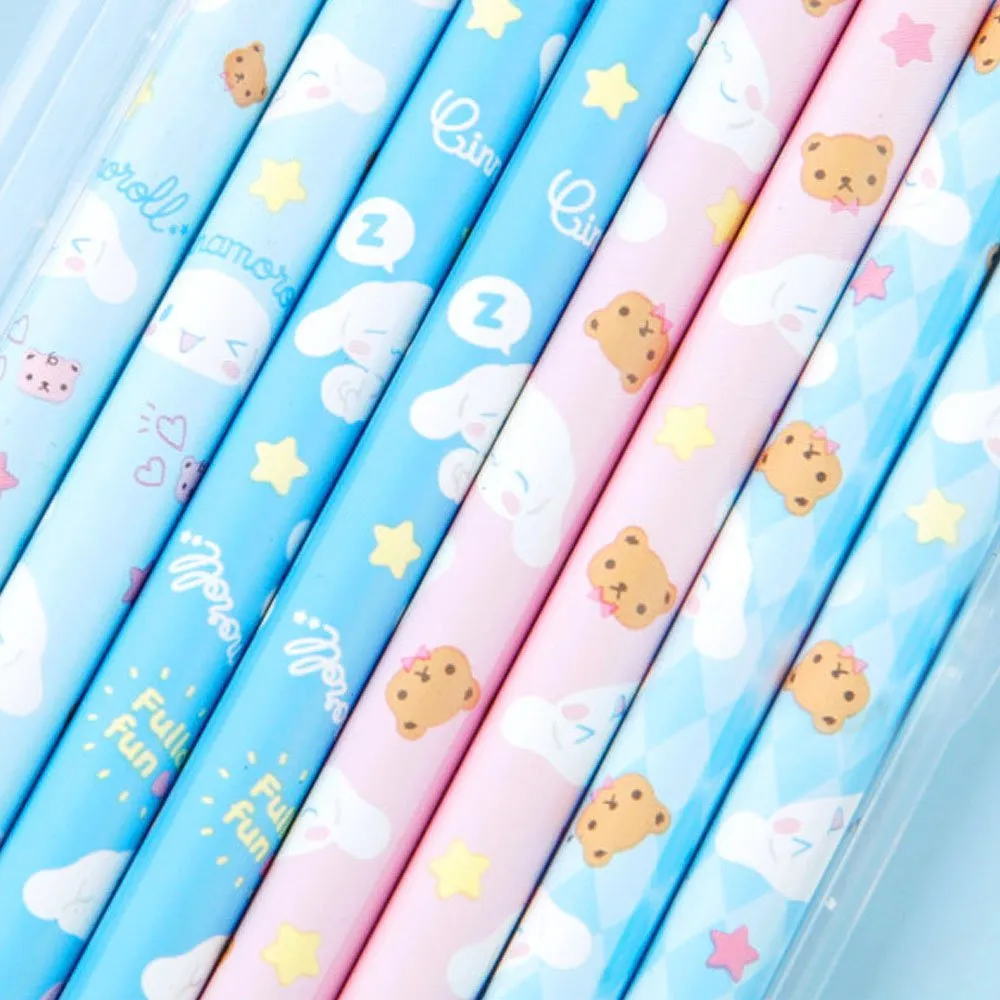 Cinnamoroll 8pcs Pencils with Case Set