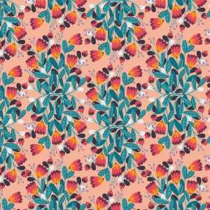 Cotton   Steel - Loli's Garden - Magnolia
