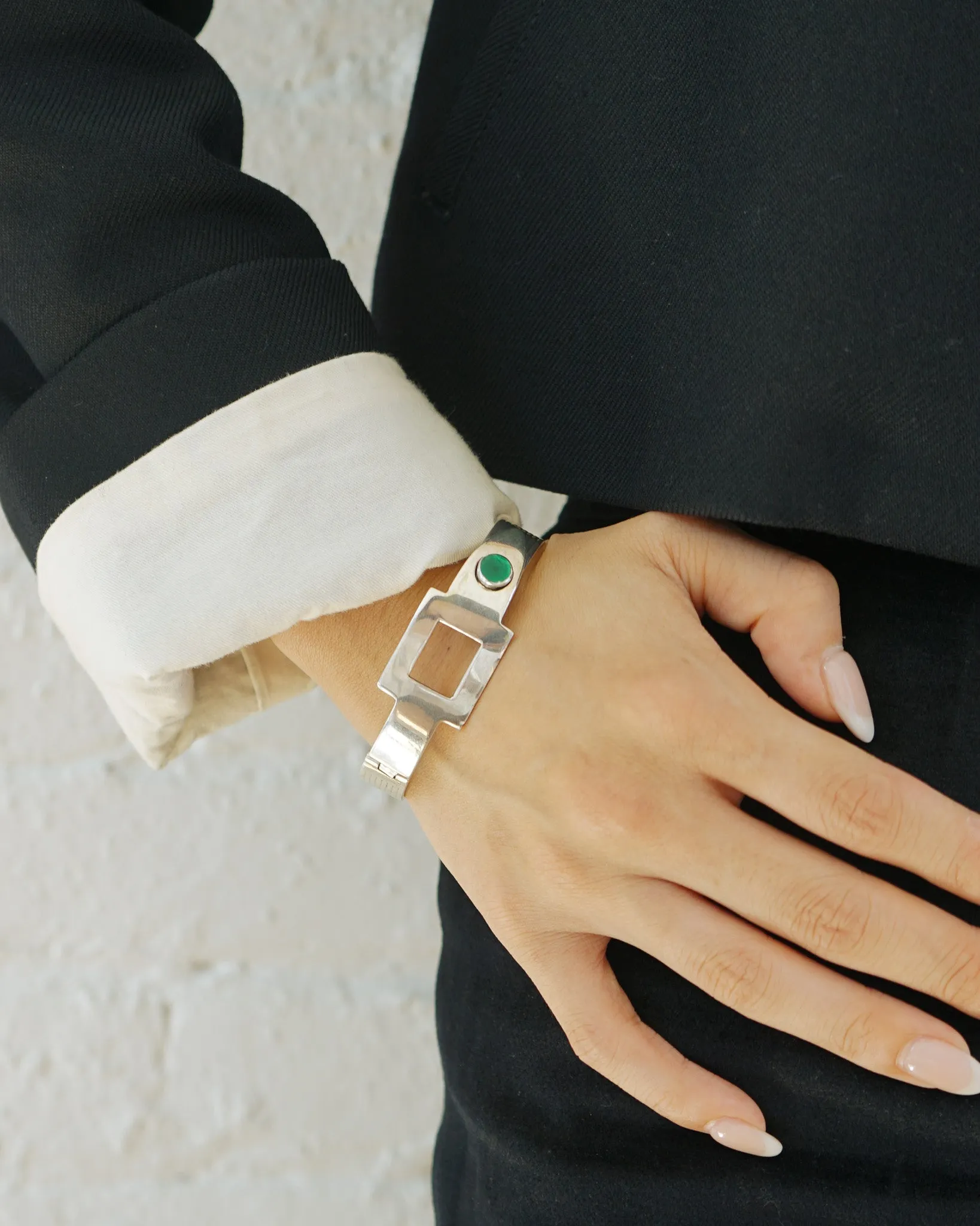 European Silver Bracelet