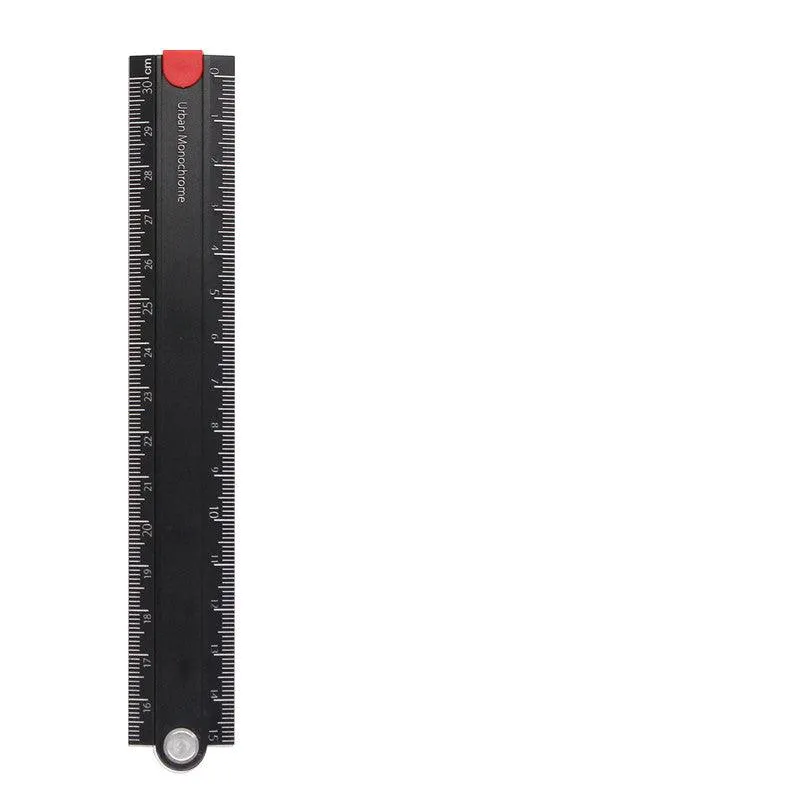 Foldable Aluminum Ruler - Kokuyo