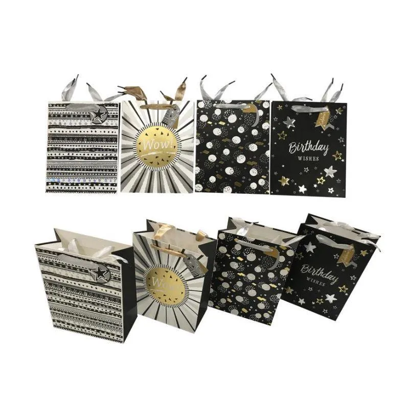Glitzy Birthday Series Premium Gift Bag - 18cm x 23cm x 10cm