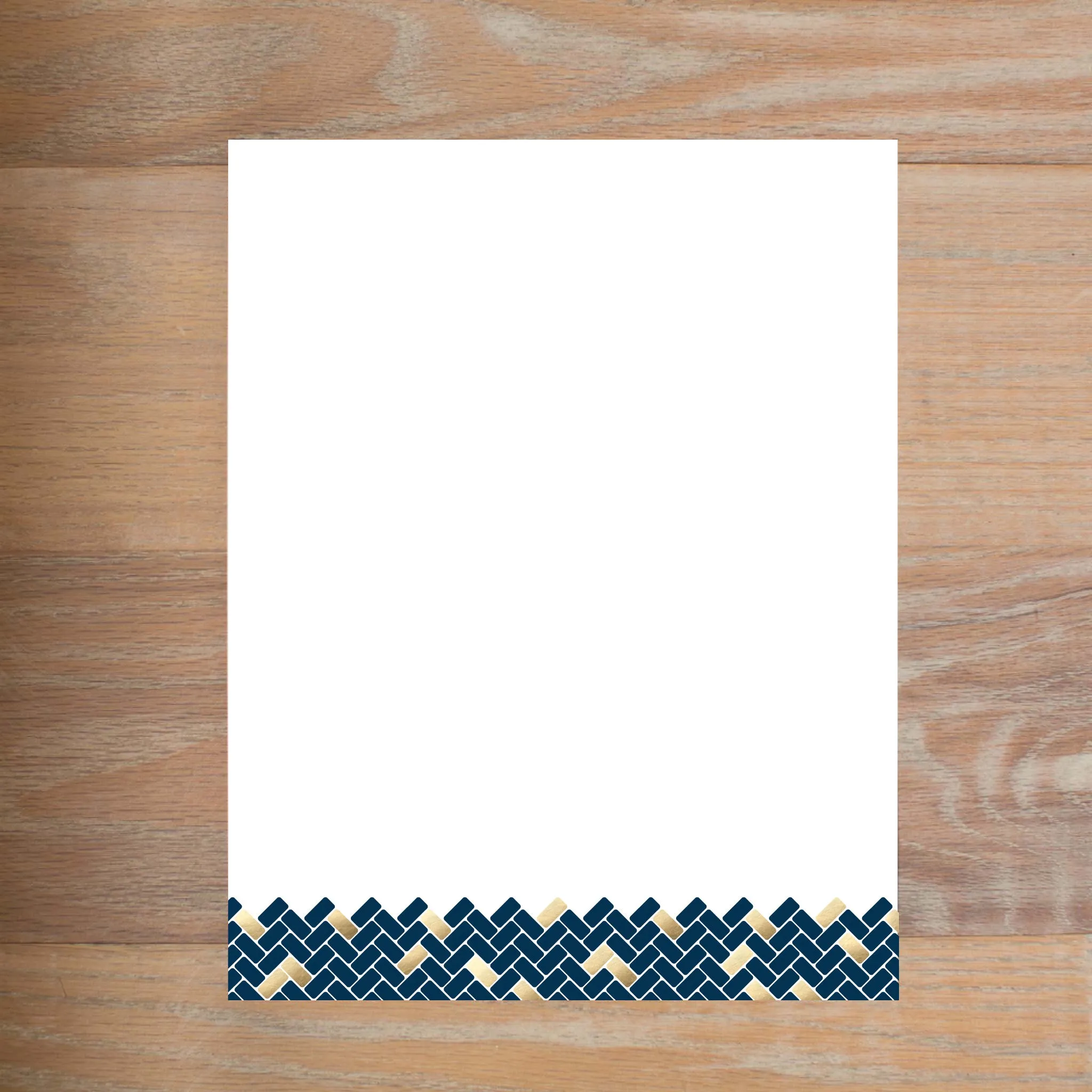 Golden Herringbone Complete Sorority Packet
