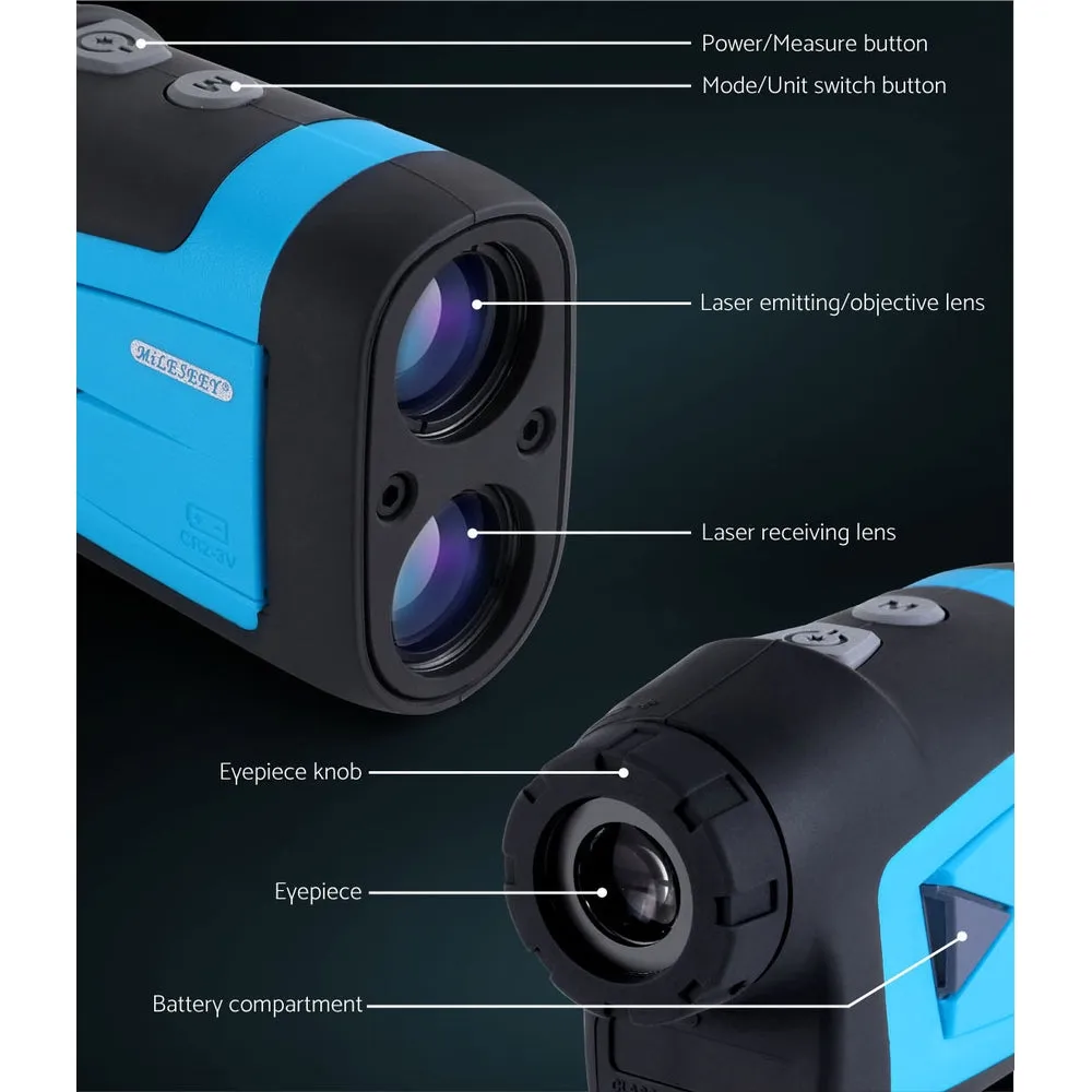 Golf Laser Range Finder 600m Hunting Rangefinder Distance Height Speed Measure