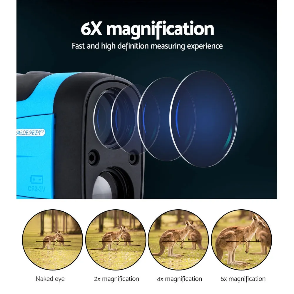 Golf Laser Range Finder 600m Hunting Rangefinder Distance Height Speed Measure