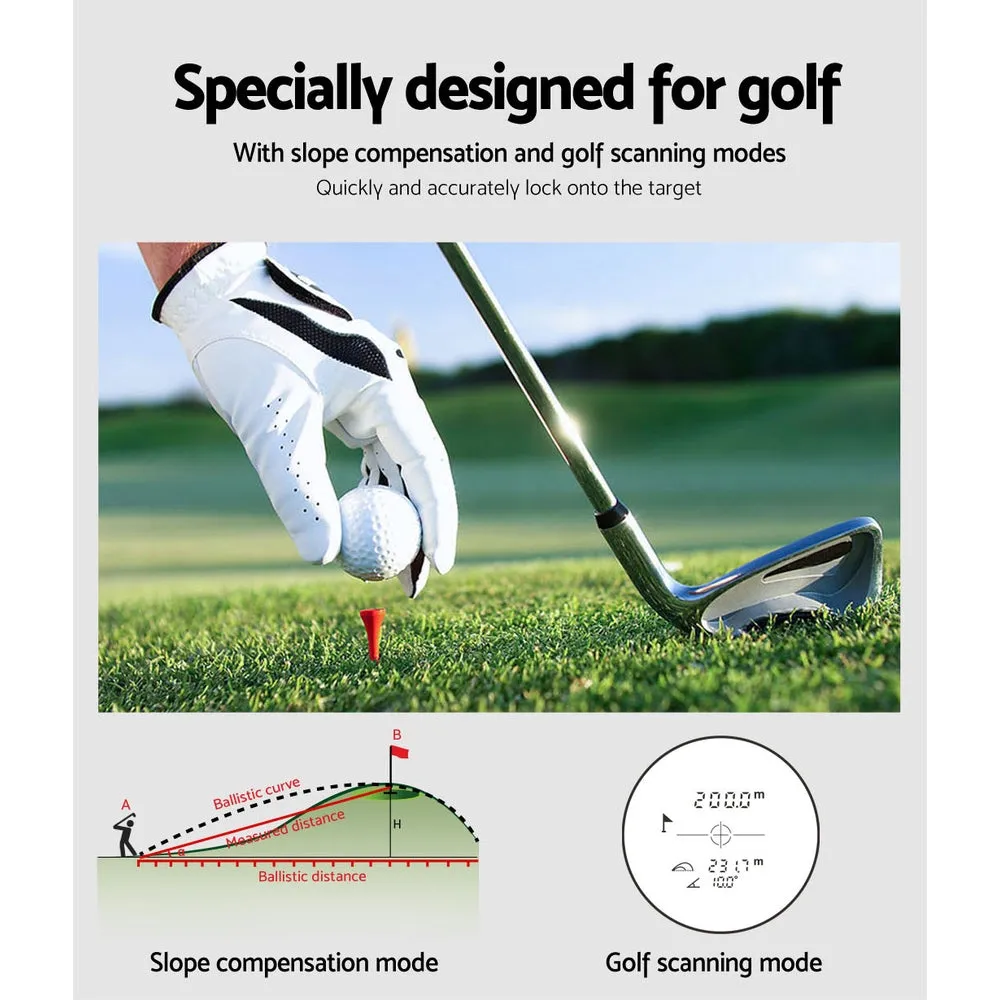 Golf Laser Range Finder 600m Hunting Rangefinder Distance Height Speed Measure