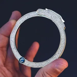 Handcuff Bracelet in Yellow Gold