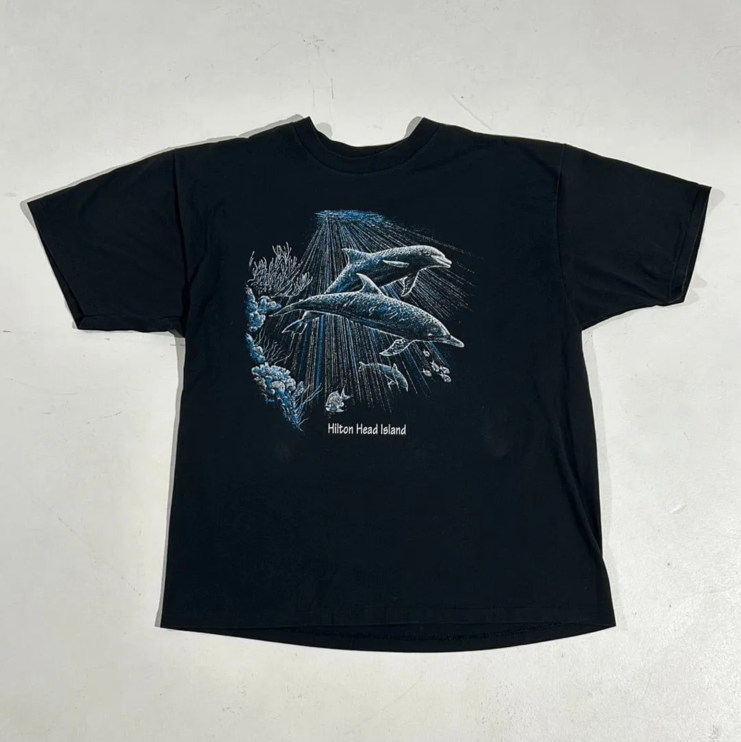 Hilton Head Island Dolphin Tee - V145