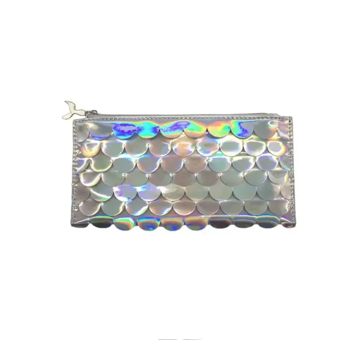 Holographic Scales Pencil Pouches