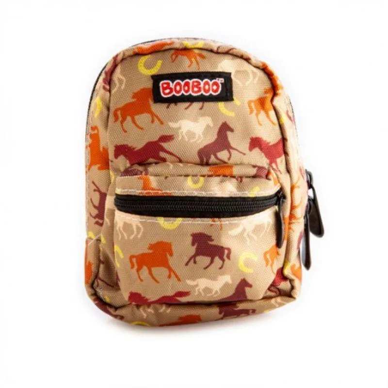 Horses BooBoo Mini Backpack - 11cm x 5cm x 15cm