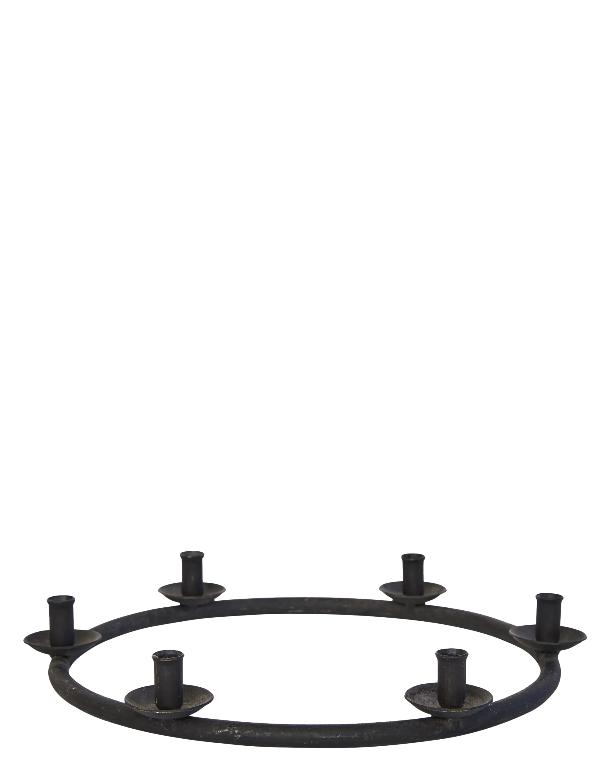 Iron Candle Holder