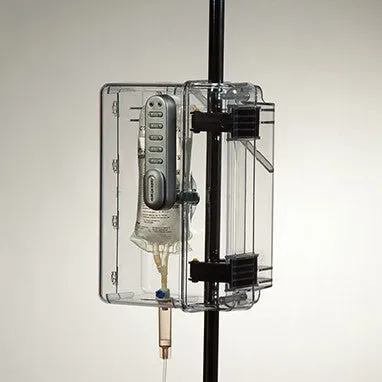 IV Pole Locking Box to Secure IV Bags with Keyless Digital Entry Lock
