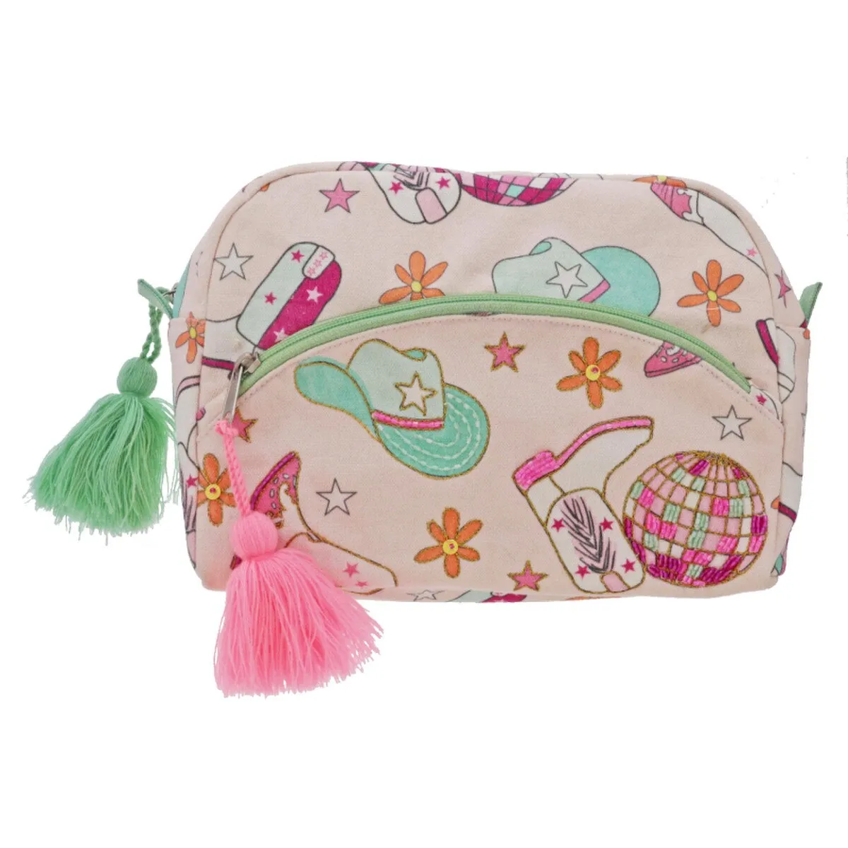 Jane Marie - Howdy Cowgirl Zipper Bag