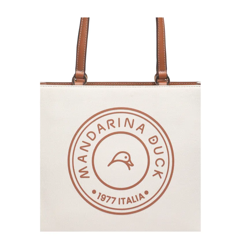 Julia Ivory Medium Shopper Tote